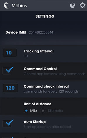 mobile app