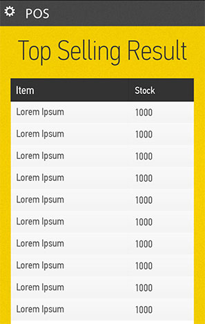mobile app
